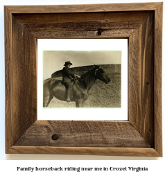 family horseback riding near me in Crozet, Virginia